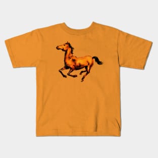 Running Horse Kids T-Shirt